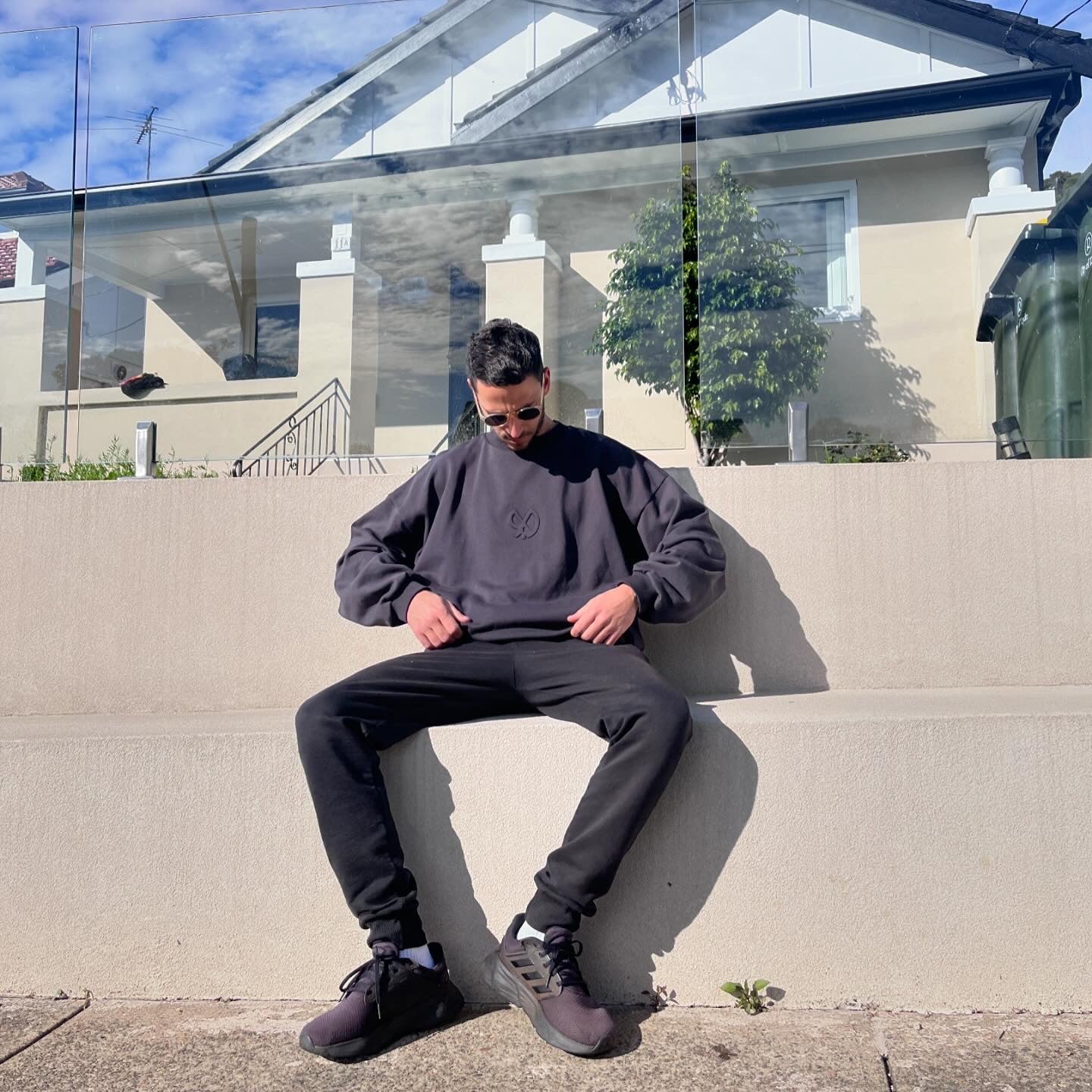 X-ING 3D logo Crewneck