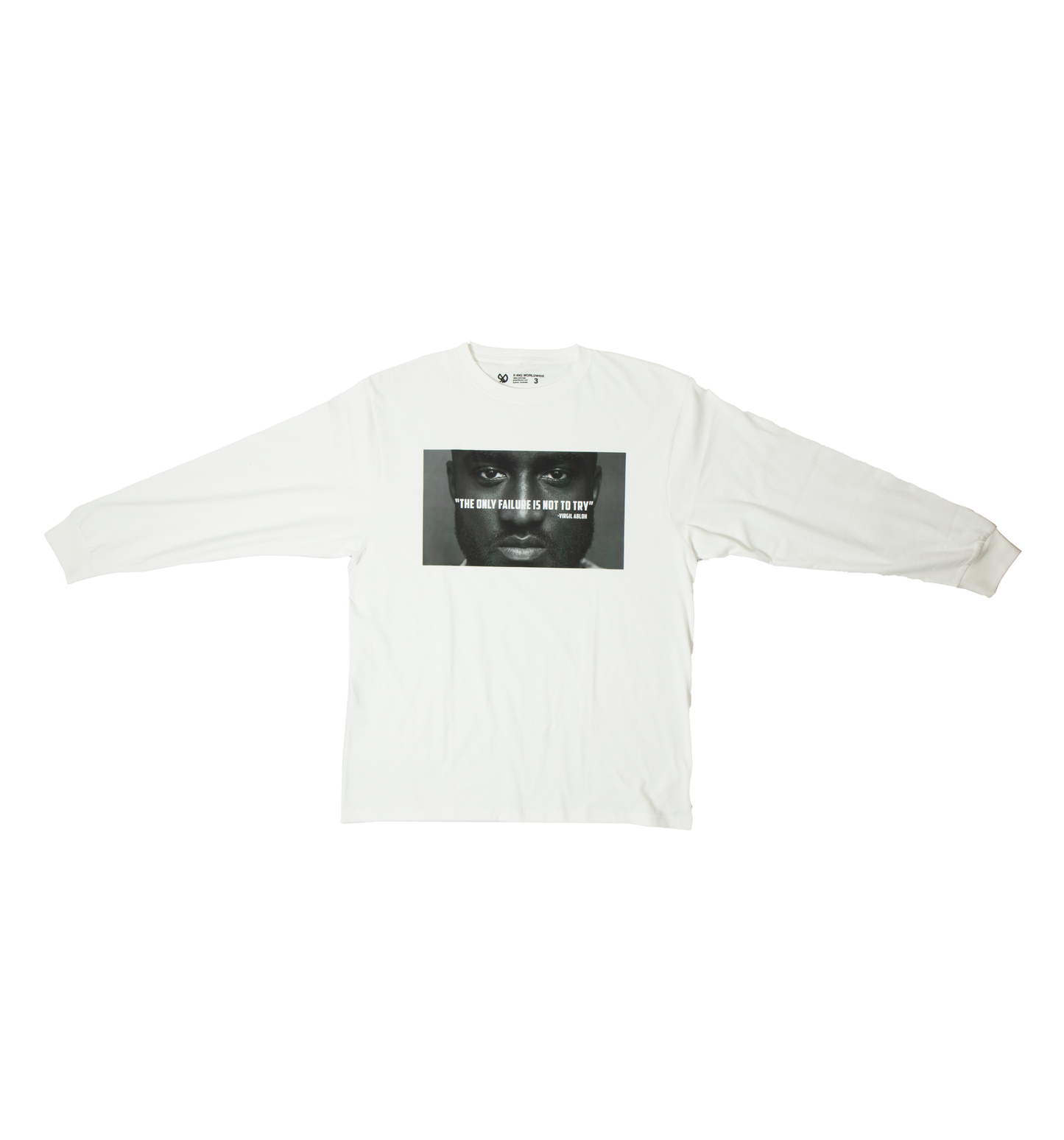X-ING VIRGIL ABLOH White SWEATSHIRT