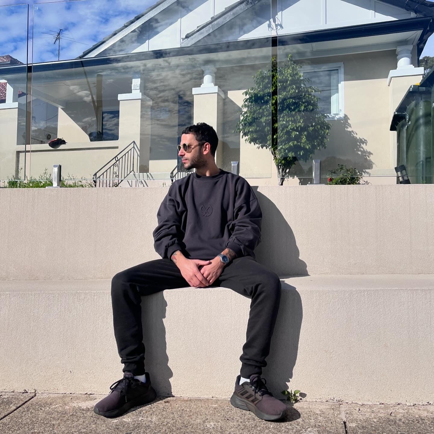 X-ING 3D logo Crewneck
