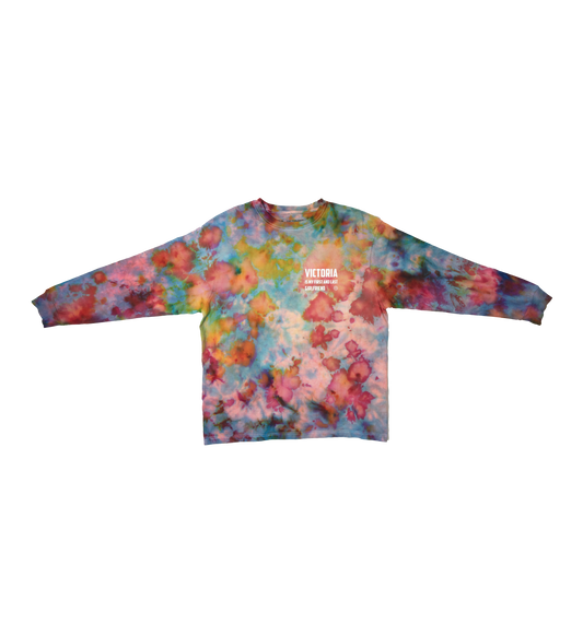 X-ING ICE DYEING SWEATSHIRT